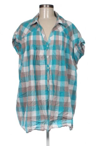 Γυναικείο πουκάμισο Canda, Μέγεθος 5XL, Χρώμα Πολύχρωμο, Τιμή 15,00 €