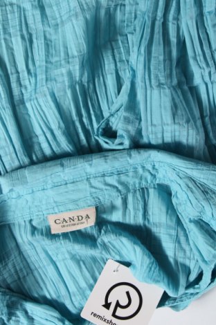 Γυναικείο πουκάμισο Canda, Μέγεθος M, Χρώμα Μπλέ, Τιμή 3,87 €
