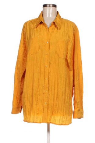 Γυναικείο πουκάμισο Canda, Μέγεθος 3XL, Χρώμα Κίτρινο, Τιμή 15,00 €