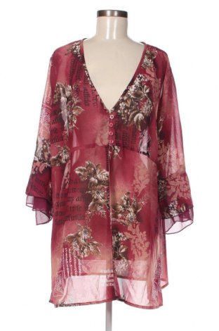 Γυναικείο πουκάμισο Cellbes, Μέγεθος 4XL, Χρώμα Κόκκινο, Τιμή 11,29 €