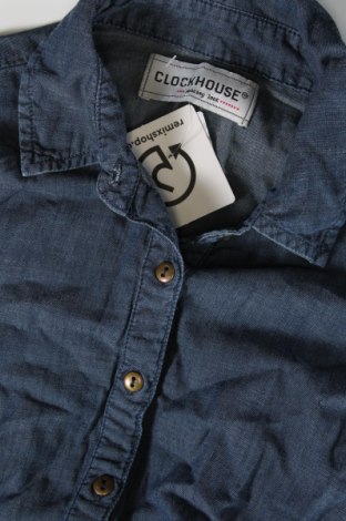 Γυναικείο πουκάμισο Clockhouse, Μέγεθος M, Χρώμα Μπλέ, Τιμή 3,20 €