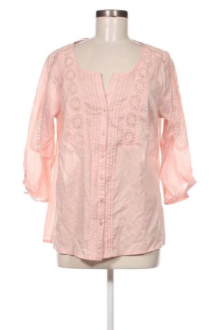 Γυναικείο πουκάμισο Comma,, Μέγεθος L, Χρώμα Ρόζ , Τιμή 31,55 €
