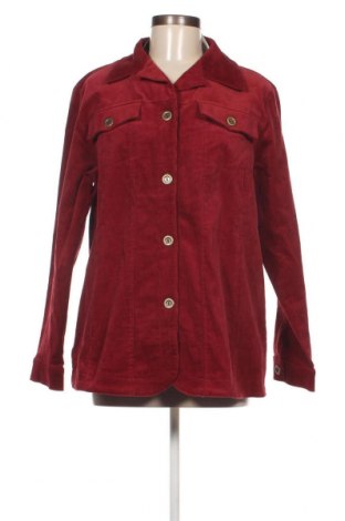 Дамска риза Denim&Co., Размер L, Цвят Червен, Цена 19,20 лв.