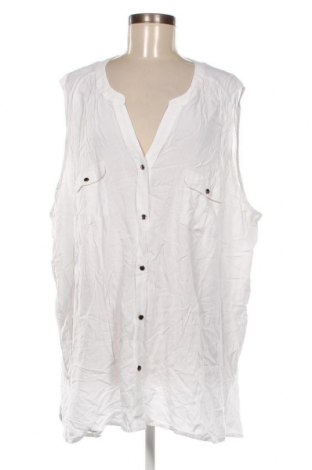 Γυναικείο πουκάμισο Ed.it.ed, Μέγεθος 3XL, Χρώμα Λευκό, Τιμή 7,73 €