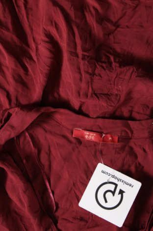 Γυναικείο πουκάμισο Edc By Esprit, Μέγεθος M, Χρώμα Κόκκινο, Τιμή 2,67 €