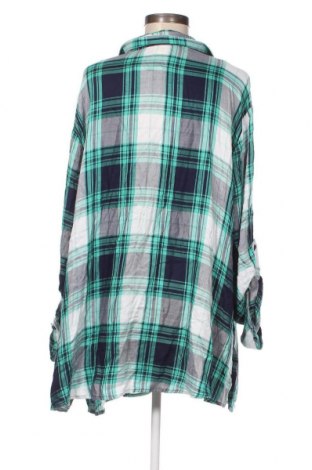 Γυναικείο πουκάμισο Faded Glory, Μέγεθος 3XL, Χρώμα Πολύχρωμο, Τιμή 15,46 €