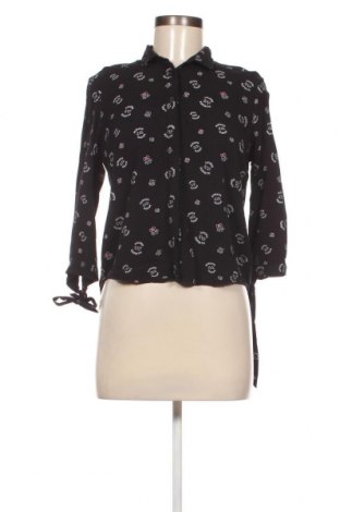 Γυναικείο πουκάμισο Fb Sister, Μέγεθος S, Χρώμα Μαύρο, Τιμή 2,30 €