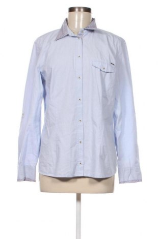 Γυναικείο πουκάμισο G.W., Μέγεθος L, Χρώμα Μπλέ, Τιμή 21,03 €