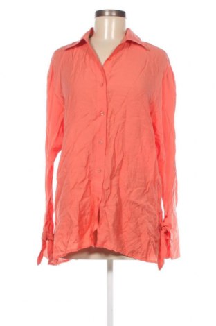 Γυναικείο πουκάμισο Gina Tricot, Μέγεθος S, Χρώμα Πορτοκαλί, Τιμή 1,67 €