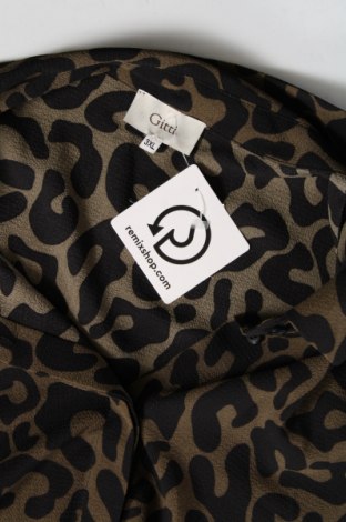 Γυναικείο πουκάμισο Gitti, Μέγεθος 3XL, Χρώμα Πολύχρωμο, Τιμή 15,46 €
