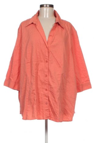 Дамска риза Grandiosa, Размер 3XL, Цвят Оранжев, Цена 13,25 лв.