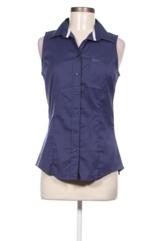 Γυναικείο πουκάμισο Guess, Μέγεθος M, Χρώμα Μπλέ, Τιμή 10,43 €