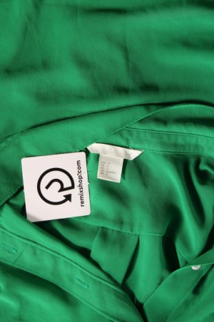 Cămașă de femei H&M, Mărime XS, Culoare Verde, Preț 63,78 Lei