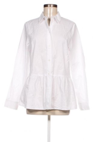 Дамска риза H&M Divided, Размер L, Цвят Бял, Цена 13,75 лв.