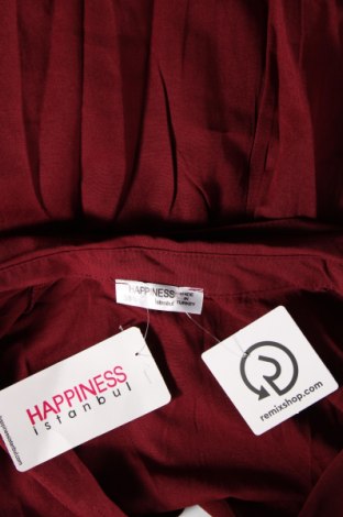 Дамска риза Happiness Istanbul, Размер M, Цвят Червен, Цена 13,20 лв.
