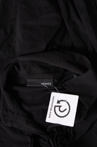 Дамска риза Hennes, Размер L, Цвят Черен, Цена 7,50 лв.