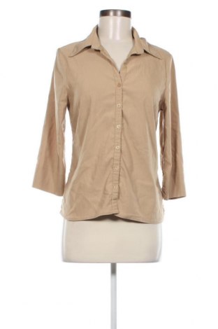 Γυναικείο πουκάμισο Hennes, Μέγεθος M, Χρώμα  Μπέζ, Τιμή 3,87 €