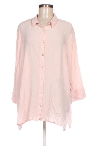 Γυναικείο πουκάμισο Janina, Μέγεθος 4XL, Χρώμα Ρόζ , Τιμή 10,36 €