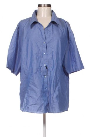 Damenbluse John Kevin, Größe 4XL, Farbe Blau, Preis € 13,49