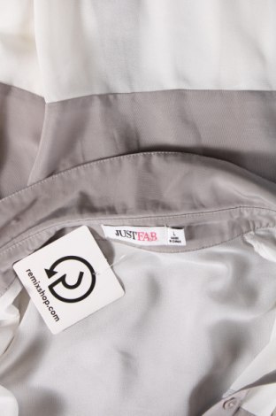 Γυναικείο πουκάμισο Justfab, Μέγεθος L, Χρώμα Πολύχρωμο, Τιμή 4,17 €