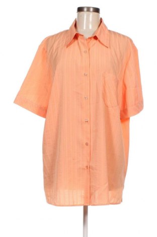 Γυναικείο πουκάμισο Kingfield, Μέγεθος 3XL, Χρώμα Πορτοκαλί, Τιμή 7,42 €