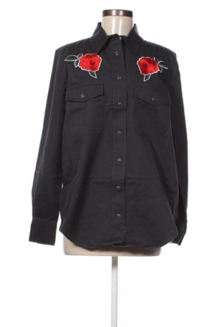 Γυναικείο πουκάμισο Lacoste, Μέγεθος M, Χρώμα Γκρί, Τιμή 65,72 €