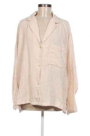 Γυναικείο πουκάμισο Lindex, Μέγεθος XL, Χρώμα  Μπέζ, Τιμή 20,62 €
