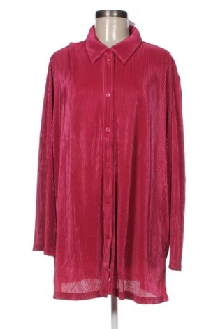 Γυναικείο πουκάμισο M. Collection, Μέγεθος 3XL, Χρώμα Ρόζ , Τιμή 8,81 €