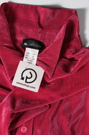 Γυναικείο πουκάμισο M. Collection, Μέγεθος 4XL, Χρώμα Ρόζ , Τιμή 15,46 €