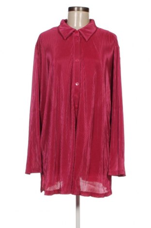 Damska koszula M. Collection, Rozmiar 4XL, Kolor Różowy, Cena 62,37 zł