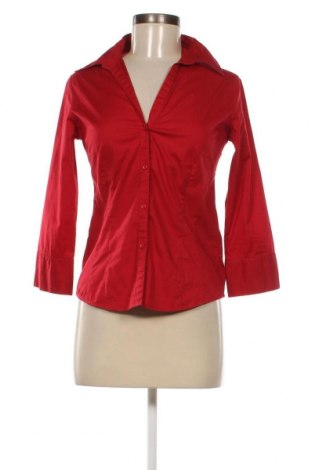 Γυναικείο πουκάμισο More & More, Μέγεθος S, Χρώμα Κόκκινο, Τιμή 5,00 €