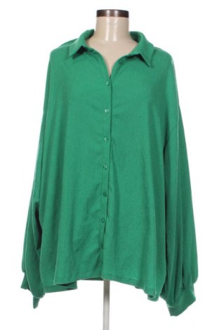 Γυναικείο πουκάμισο Ms Mode, Μέγεθος XXL, Χρώμα Πράσινο, Τιμή 15,46 €
