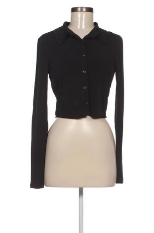 Γυναικείο πουκάμισο NA-KD, Μέγεθος L, Χρώμα Μαύρο, Τιμή 5,57 €