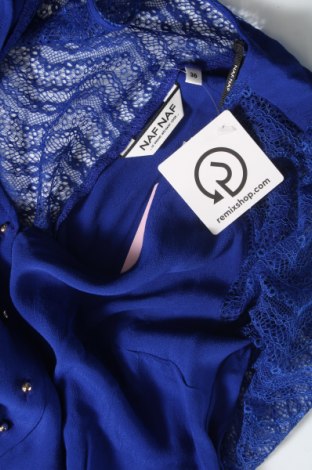 Γυναικείο πουκάμισο Naf Naf, Μέγεθος S, Χρώμα Μπλέ, Τιμή 5,94 €