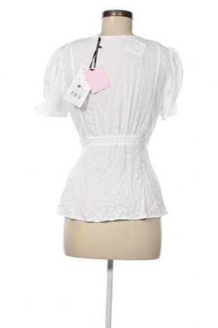 Γυναικείο πουκάμισο Naf Naf, Μέγεθος L, Χρώμα Λευκό, Τιμή 37,11 €