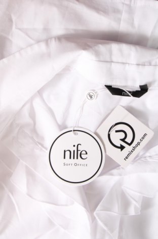 Γυναικείο πουκάμισο Nife, Μέγεθος M, Χρώμα Λευκό, Τιμή 44,69 €