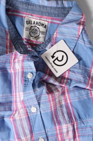 Γυναικείο πουκάμισο Oklahoma Jeans, Μέγεθος XXL, Χρώμα Μπλέ, Τιμή 14,85 €
