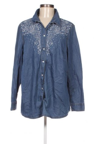Γυναικείο πουκάμισο Paola, Μέγεθος XXL, Χρώμα Μπλέ, Τιμή 13,91 €