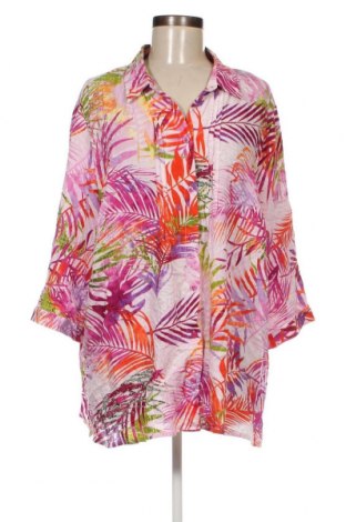 Γυναικείο πουκάμισο Paola, Μέγεθος 3XL, Χρώμα Πολύχρωμο, Τιμή 14,69 €