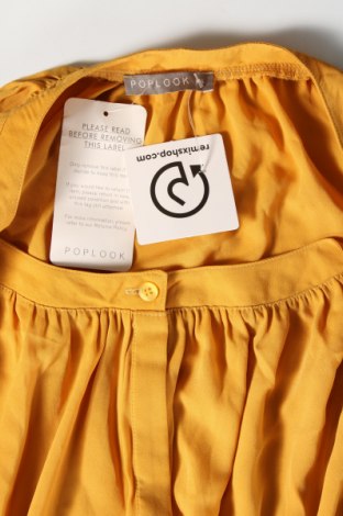 Γυναικείο πουκάμισο Poplook, Μέγεθος 3XL, Χρώμα Κίτρινο, Τιμή 24,74 €
