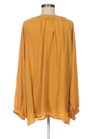 Γυναικείο πουκάμισο Poplook, Μέγεθος 3XL, Χρώμα Κίτρινο, Τιμή 24,74 €