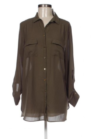 Γυναικείο πουκάμισο Primark, Μέγεθος L, Χρώμα Πράσινο, Τιμή 4,16 €