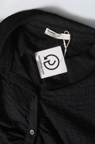 Дамска риза Pull&Bear, Размер L, Цвят Черен, Цена 13,60 лв.