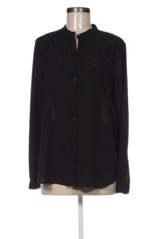 Γυναικείο πουκάμισο Q/S by S.Oliver, Μέγεθος M, Χρώμα Μαύρο, Τιμή 3,72 €