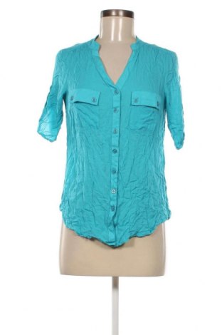 Γυναικείο πουκάμισο Rockmans, Μέγεθος M, Χρώμα Μπλέ, Τιμή 4,90 €