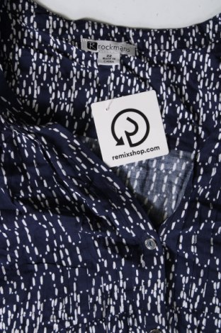 Γυναικείο πουκάμισο Rockmans, Μέγεθος 3XL, Χρώμα Μπλέ, Τιμή 11,88 €