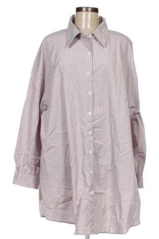 Γυναικείο πουκάμισο SHEIN, Μέγεθος 4XL, Χρώμα  Μπέζ, Τιμή 5,10 €