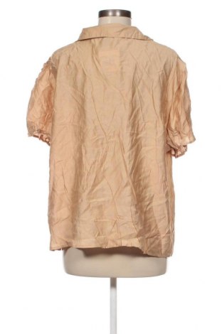 Дамска риза SHEIN, Размер 3XL, Цвят Кафяв, Цена 7,25 лв.