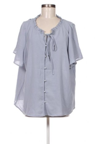 Dámska košeľa  SHEIN, Veľkosť 3XL, Farba Modrá, Cena  11,91 €