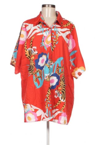 Γυναικείο πουκάμισο SHEIN, Μέγεθος XXL, Χρώμα Πολύχρωμο, Τιμή 14,69 €